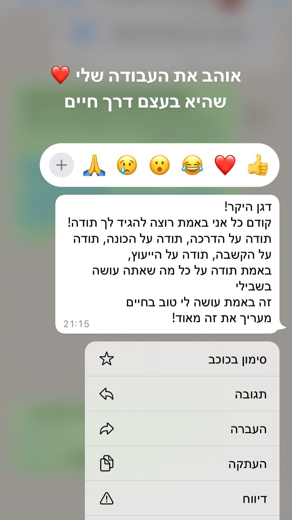 מלצה